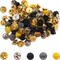 Assorted Plastic Locking Butterfly Lapel Pin Backs Clasp Clutches Guards 25Grams
